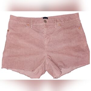 GAP Mauve Corduroy Shorts size 14